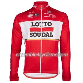 Maillot Cyclisme 2017 Lotto Soudal Manches Longues N001